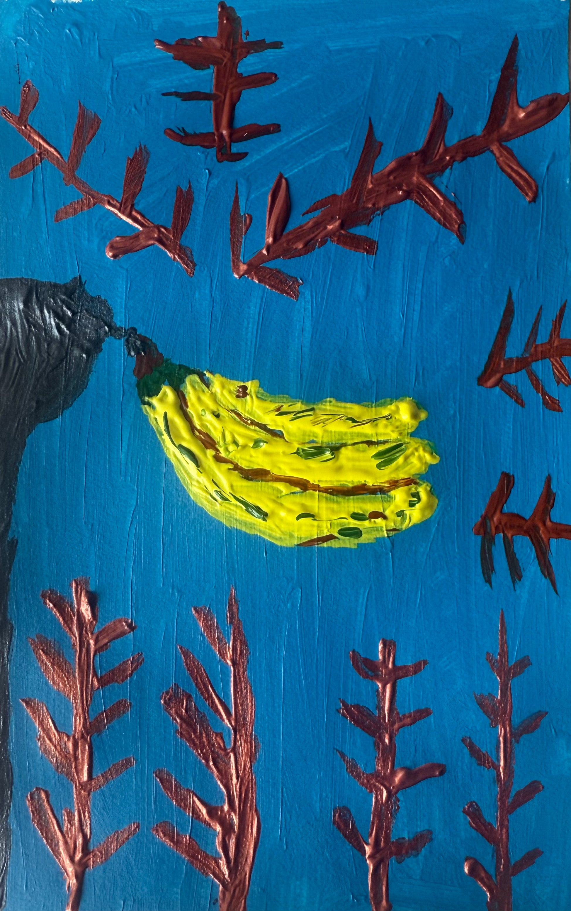 Banana in the woods